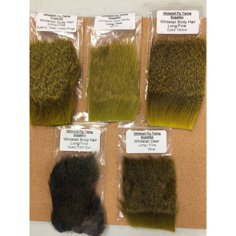 Whitetail Deer Body Hair Dyed – All Purpose