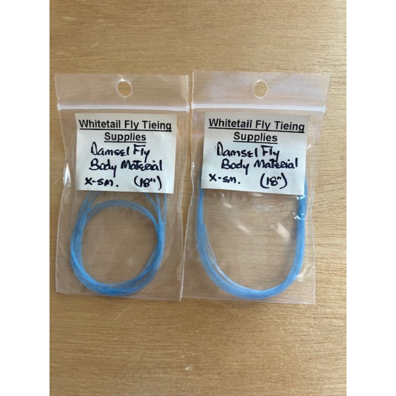 Damsel Fly Body Material|Extra Small|Damsel Fly Blue