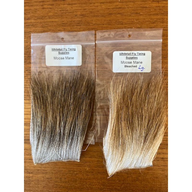 Moose Mane Large|2″ x 3″|Natural|Bleached