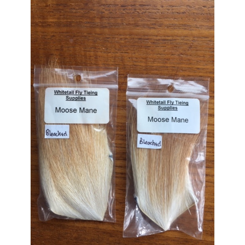 Moose Mane Short – Bleached|1″ x 2″|Bleached
