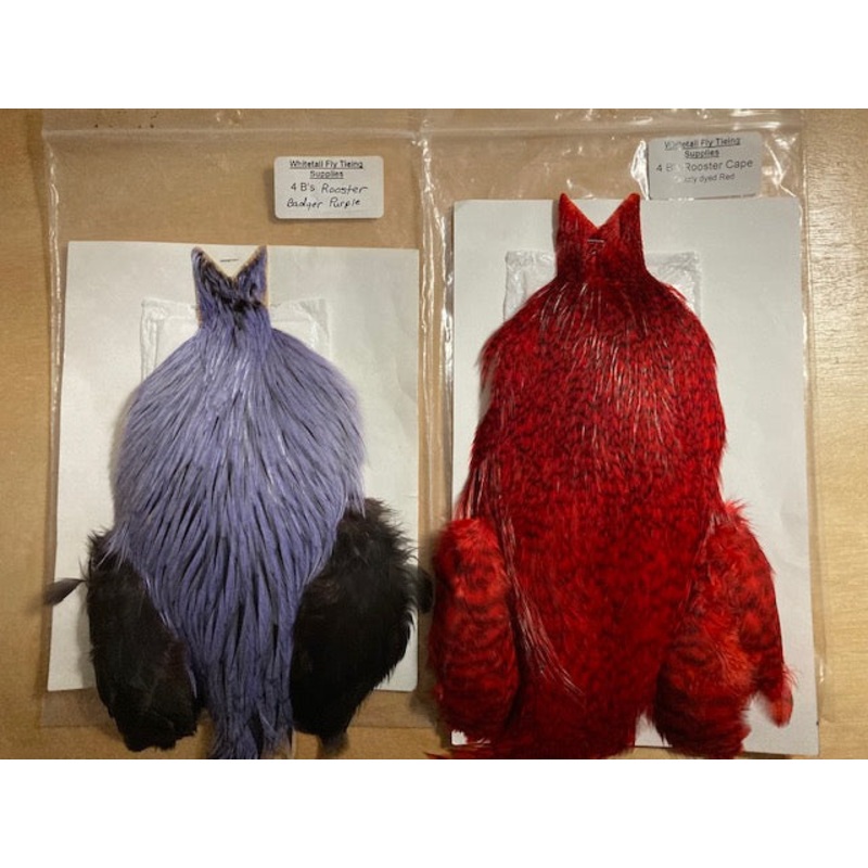 Whiting 4 B’s Rooster Capes|White/Pink