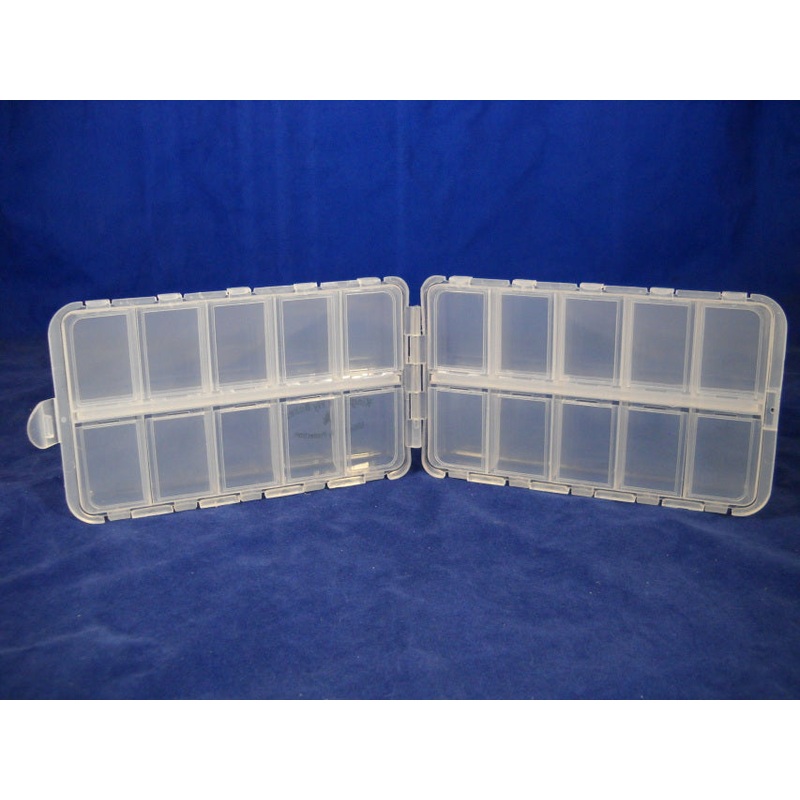 20 Compartment Clear Poly Box