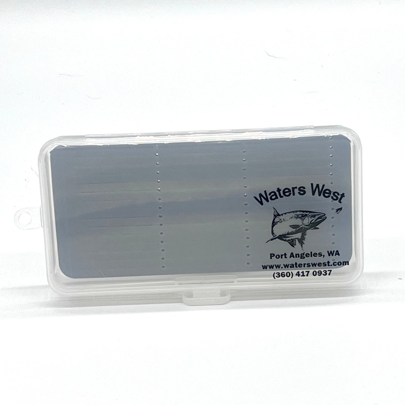 Clear Polycarbonate Slot Foam Fly Box