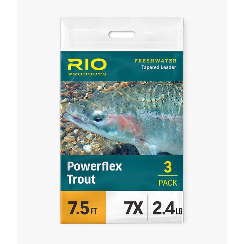 Rio Powerflex Trout Leader 3PK