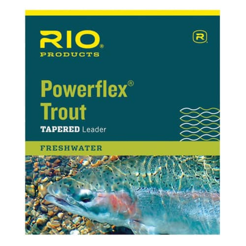Rio Powerflex Trout Leader|7.5ft|9ft|12ft|5X|4X|3X|2X|1X|6X