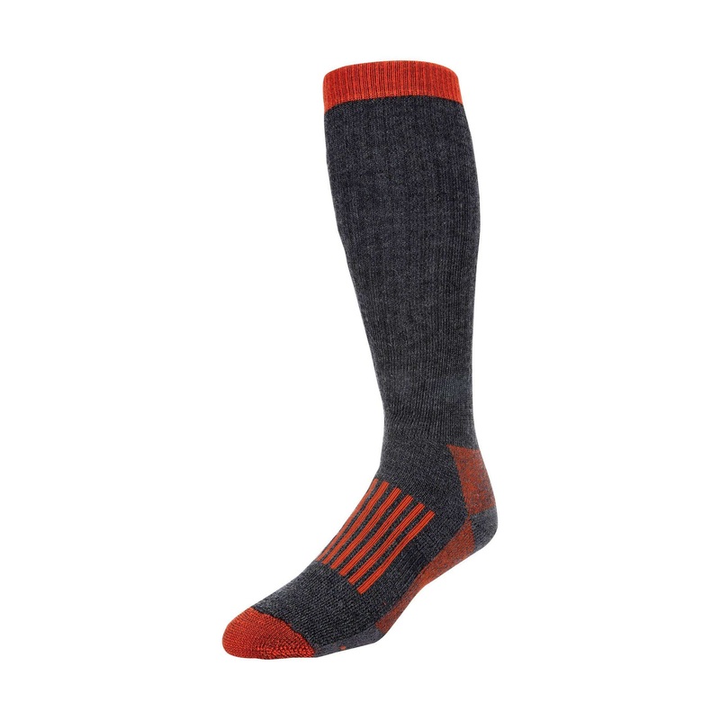 Simms Merino Thermal OTC Sock – Carbon