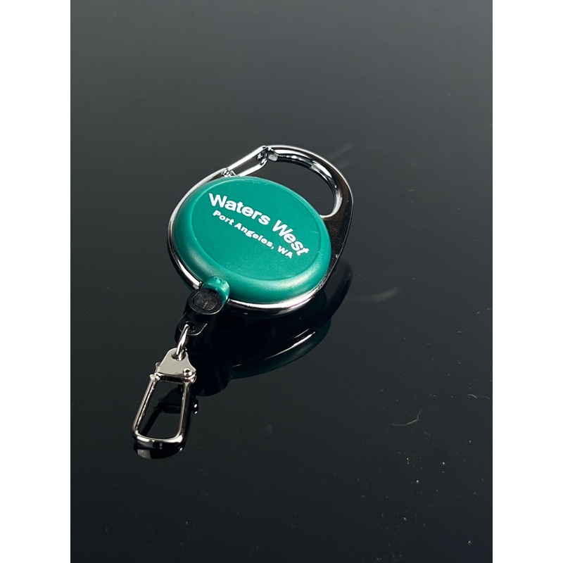 Waters West Logo Tape Measure Retractor/Zinger