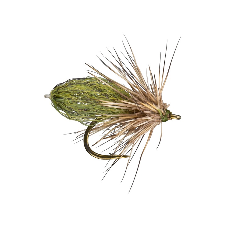 King’s Zeppelin Caddis|Olive||14