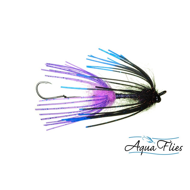 Sili-Leg Intruder – Black & Purple