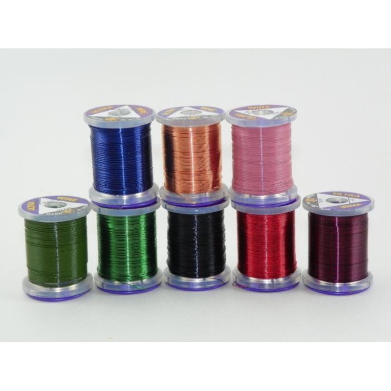 Ultra Wire|Ginger|Amber|Black|Blue Metallic|Brown|Chartreuse Metallic|Copper|Copper Brown|Fl. Chartreuse|Fl. Orange|Fl. Yellow|Fuchsia|Gold|Golden Olive|Gray|Green Metallic|Gun Metal Blue|Hot Orange Metallic|Hot Yellow Metallic|Olive|Pink|Purple|Red Metal