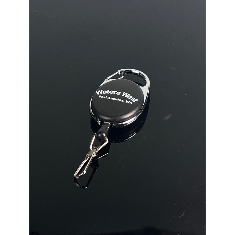Waters West Logo Retractor/Zinger