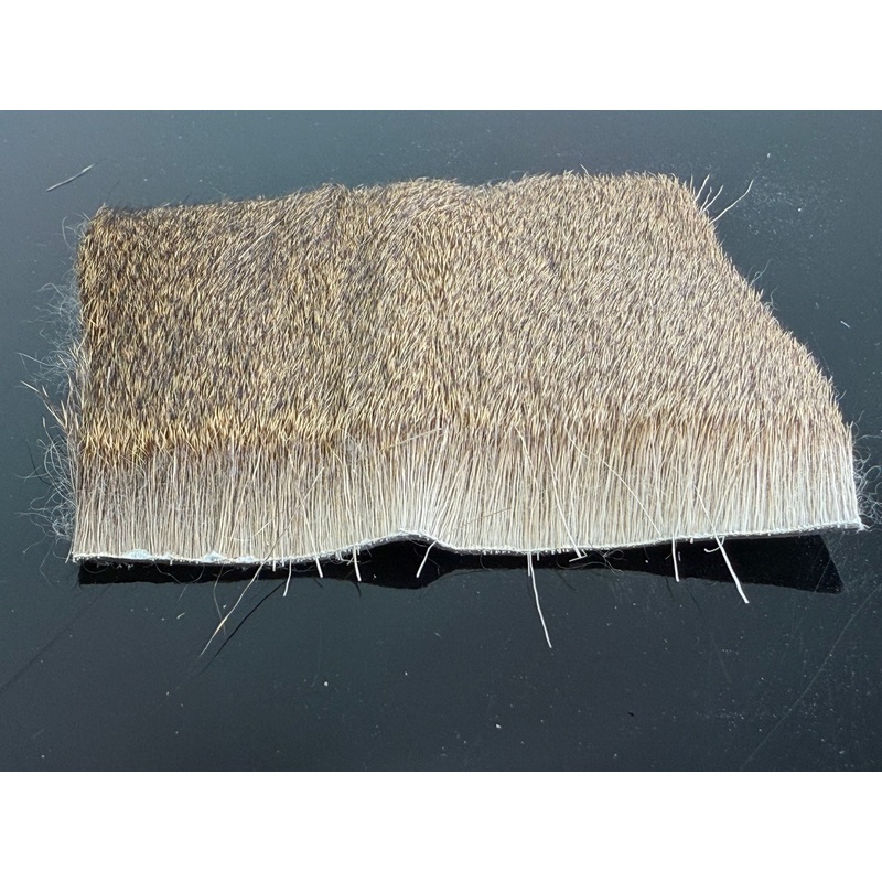 DEER HAIR SHORT/FINE. NATURAL BROWN