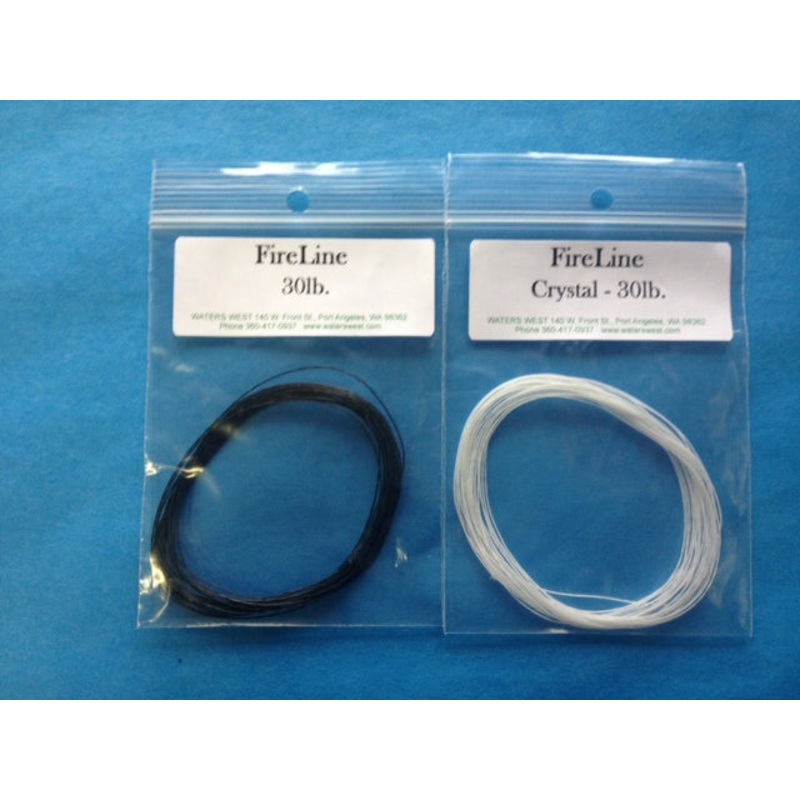 FireLine Trailer Hook Line|Crystal|Black