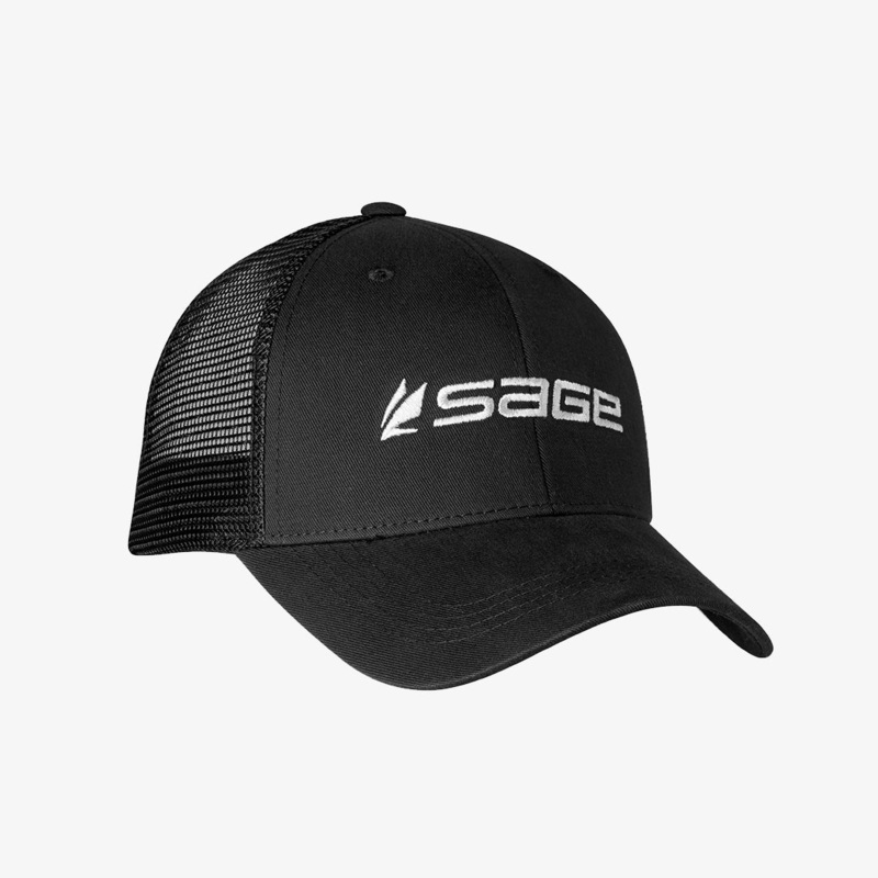Sage Mesh Back Hat|Black