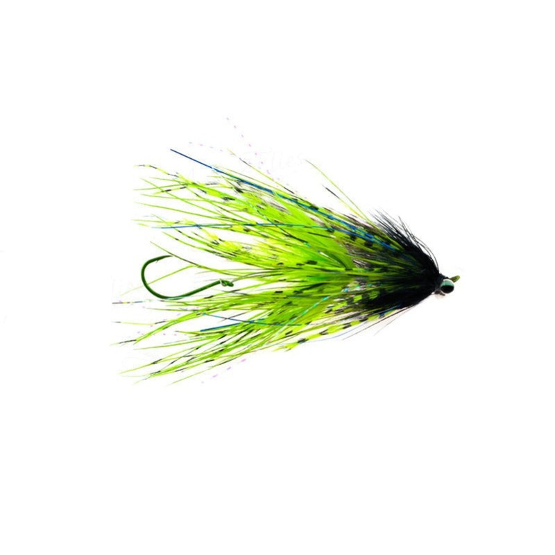 Stu’s Barred Ostrich Intruder – Black/Chartreuse
