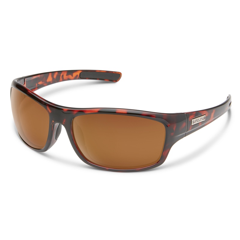 SunCloud Cover Tortoise Polarized Brown