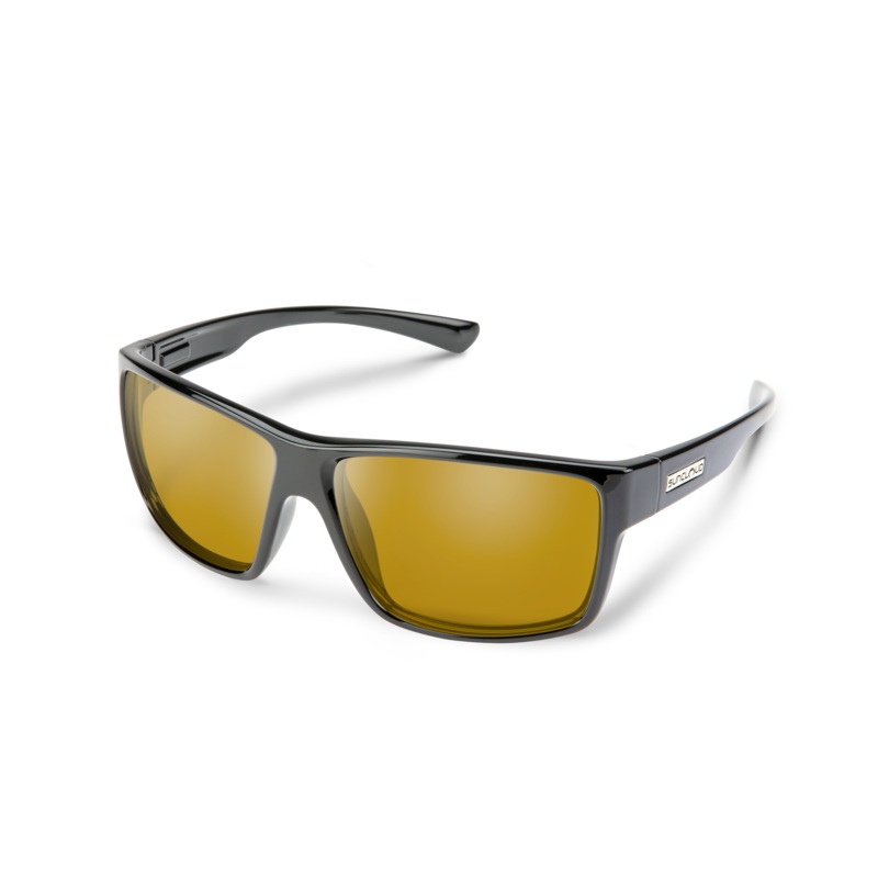 SunCloud Hawthorne Black Polarized Yellow