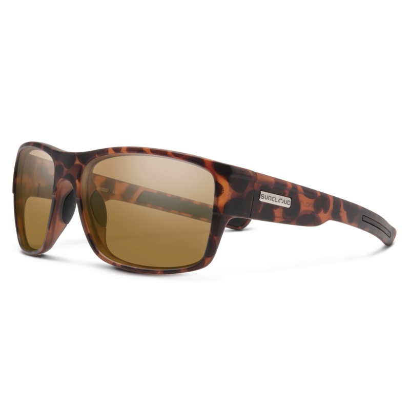 SunCloud Range Matte Tortoise Polarized Brown