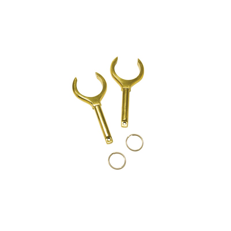 Aire/ Outcast Brass Oar Locks – Small – 2pk