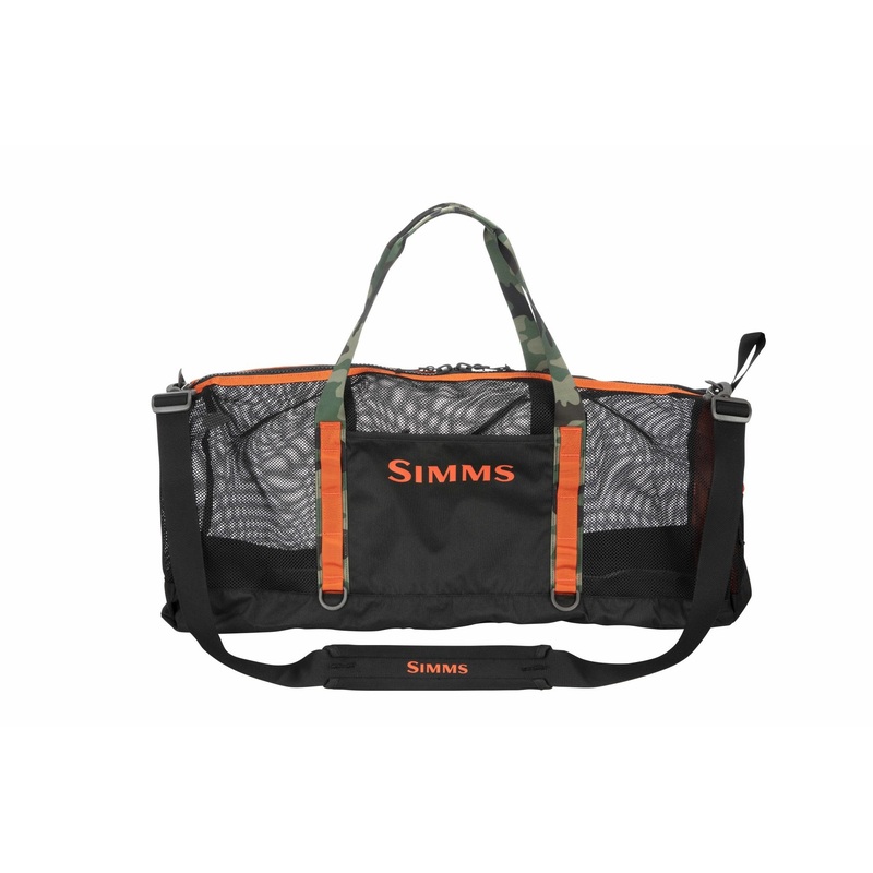 Simms Challenger Mesh Duffel – 60L Black