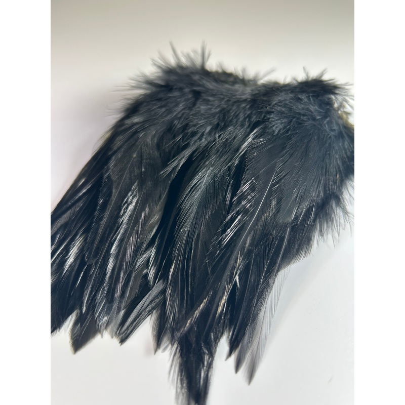 Woolly Bugger Hackle – Black