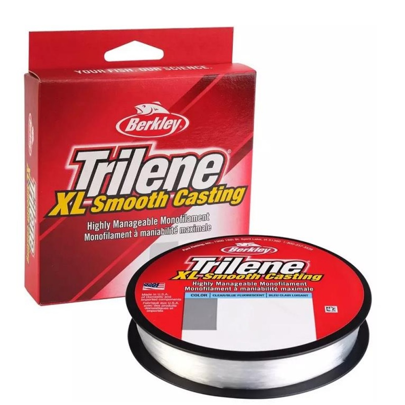 Berkley Trilene XL 12 LB Fluorescent Clear/Blue