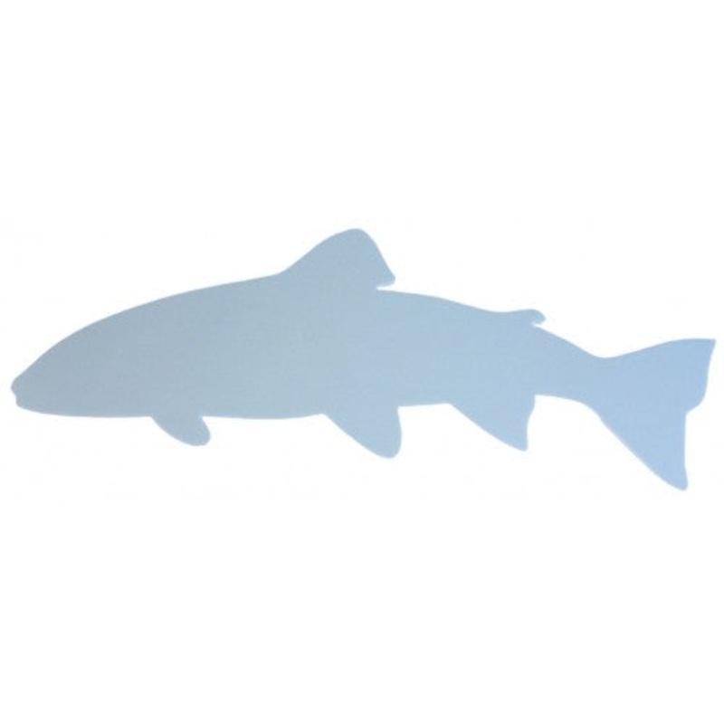 Fish Silhouette Boat Patch