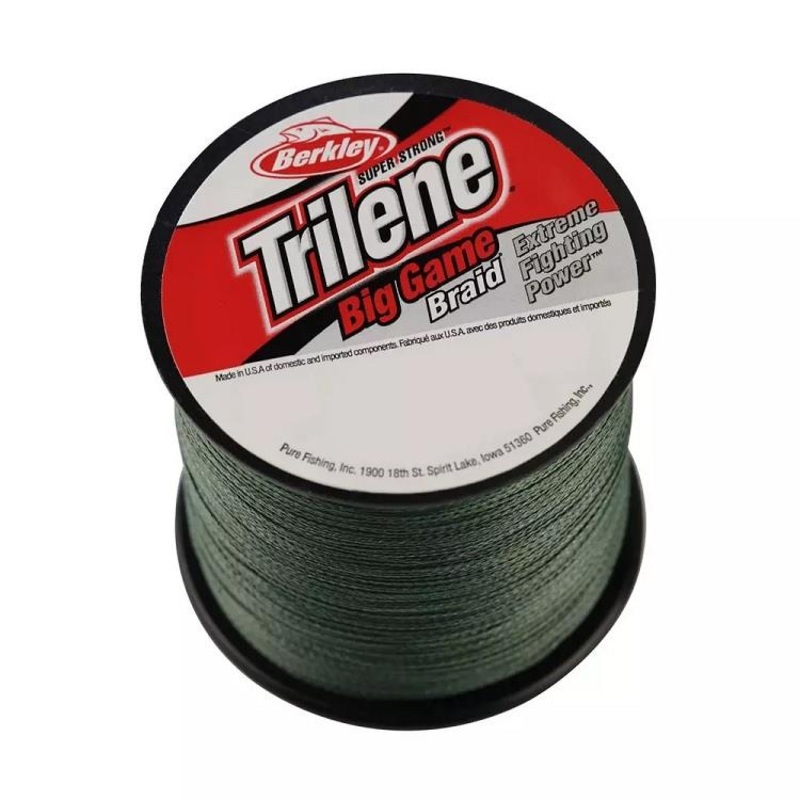 Trilene Big Game Braid 65 LB 330 YD – Lo-Vis Green