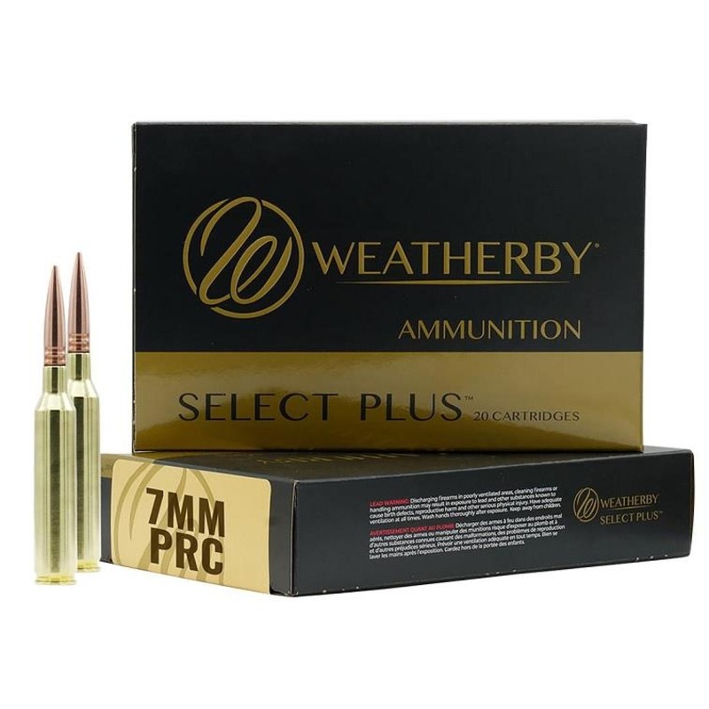 Weatherby Select Plus 7mm PRC, Berger Elite Hunter, 175 GR