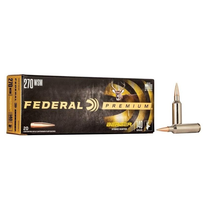 Berger Hybrid Hunter 270 WSM 140 Grain