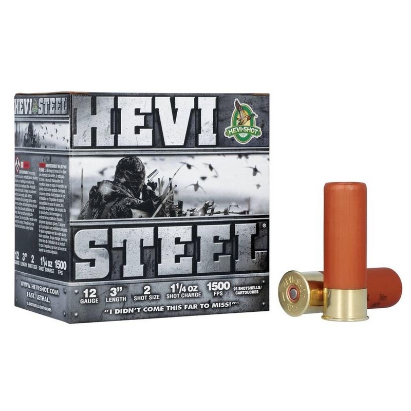 Hevi-Steel 12 Gauge 2 Shot Size
