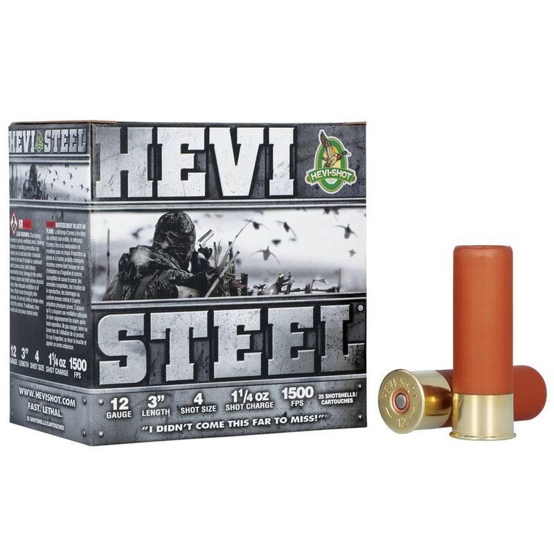 Hevi-Steel 12 Gauge 4 Shot Size