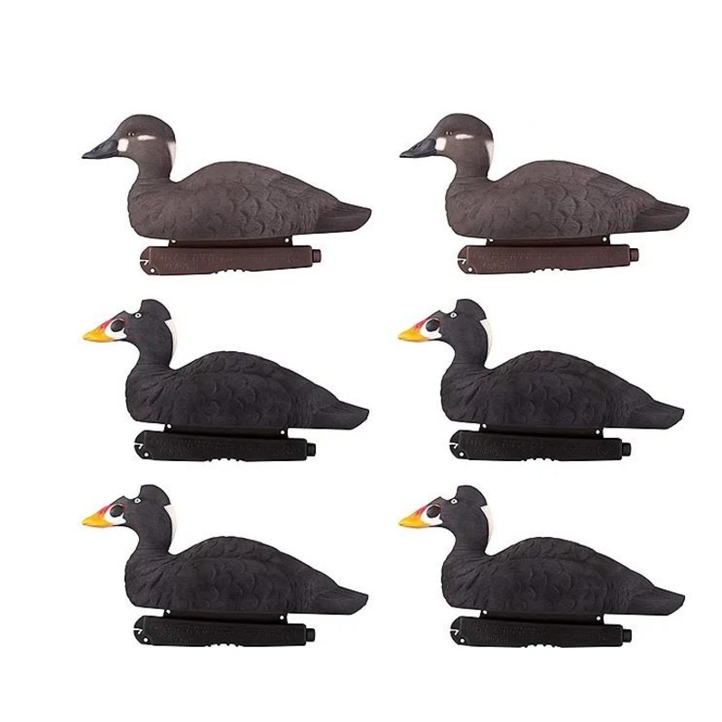 ProGrade Surf Scoters Decoys Foam Filled – 6 pk