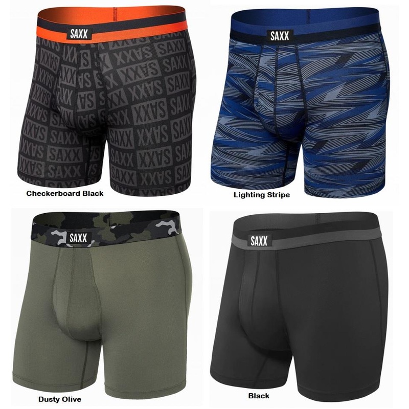 Sport Mesh Boxer Brief|M|XL|XXL|LIGHTING STRIPE|HYDRO BLUE