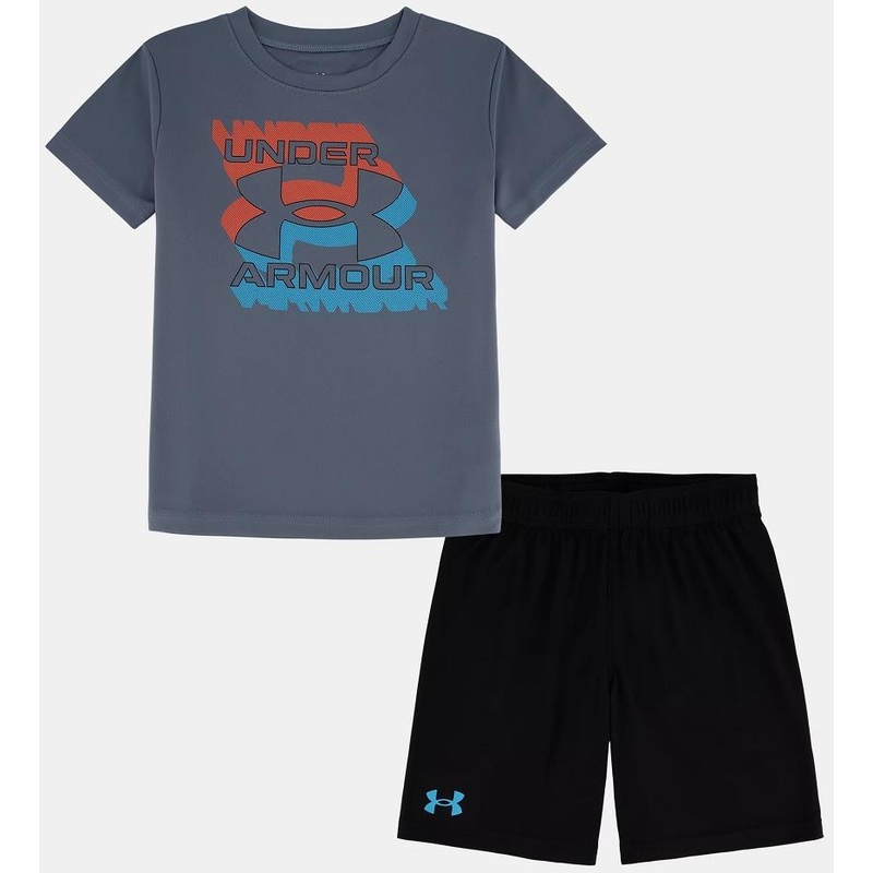 UA Double Zone Logo Set(2t-4t) – Boys