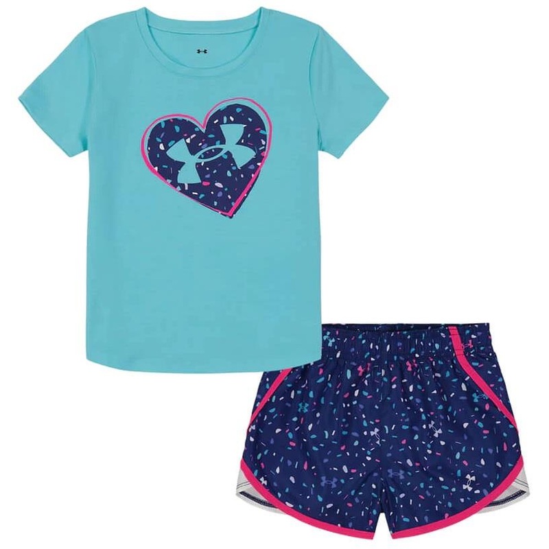 UA Infant Sprinkle Shorts Set(12m-24m) – Girls