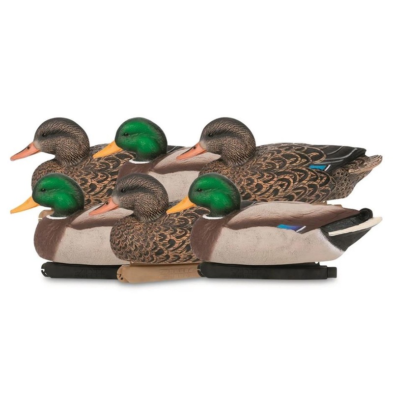 Zink Hunter Series Mallard Duck Decoys, 6 pack