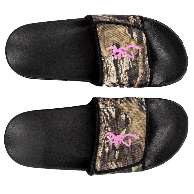 Buckmark Slides – Womens|05.0|06.0|07.0|08.0|09.0|10.0|11.0|MOSSY OAK COUNTRY