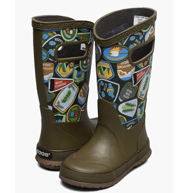 Camping Patches Rainboots|1|2|3|4|7|8|9|10|11|12|13|ARMY GREEN