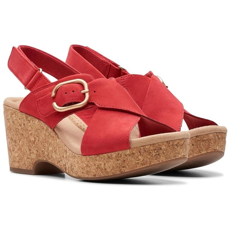 Clarks Giselle Dove Sandals – Womens