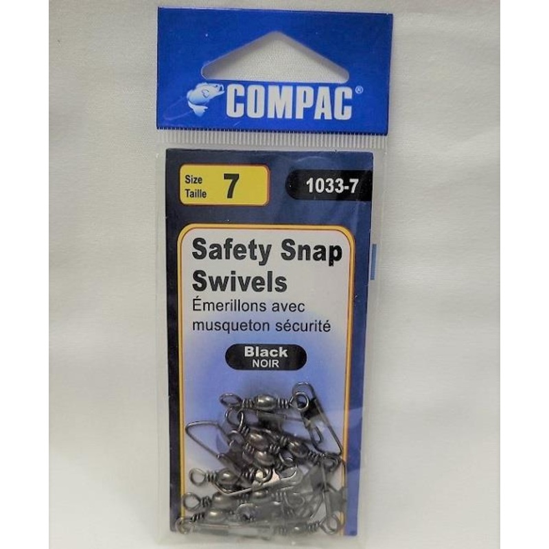 Compac Swivels w/ Safety Snap – #7