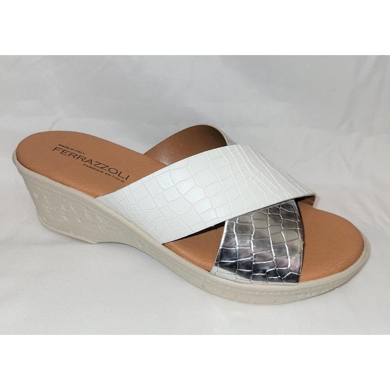 Ferrazzoli Wedge Crossed Strap – Womens