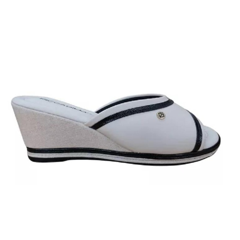 Open Toe Wedge Clog – Womens|36|37|38|39|40|41|OFF WHITE