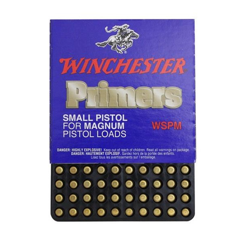 Small Pistol Magnum Primers – 100