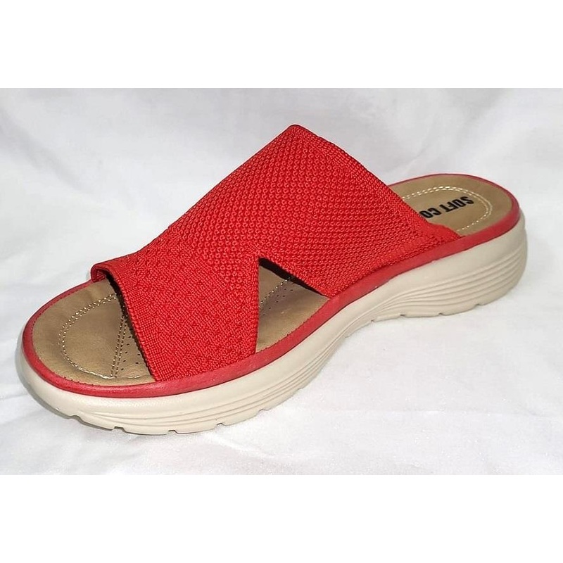 Soft Comfort Slip On Sandals – Womens