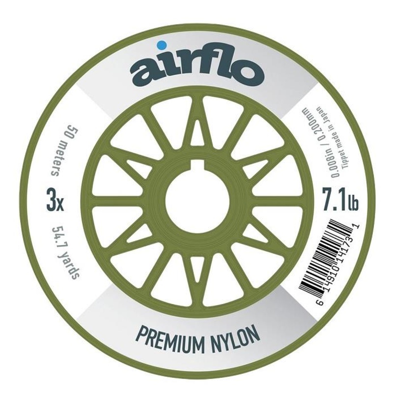 Airflo Premium Nylon Tippet 50m 3x – 7.1lb.