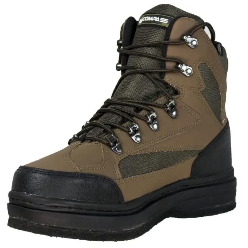 Ledges Felt Sole Wader Boots|8.0|9.0|COFFEE