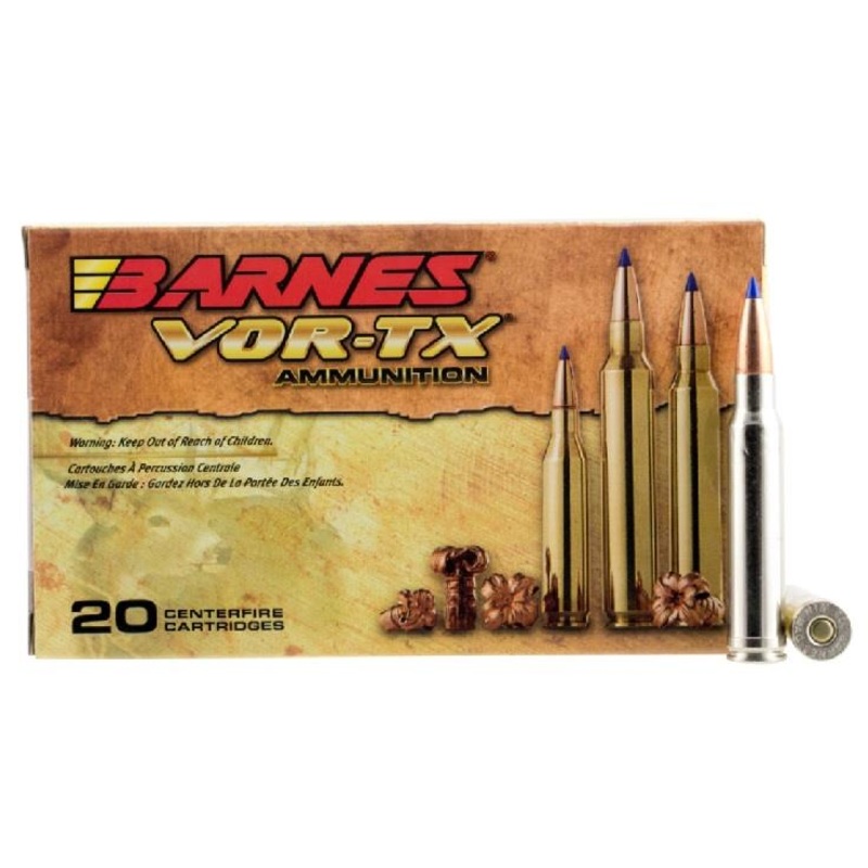 Barnes VOR-TX Ammo .338 WIN Mag,210GR Tipped TSX BT – 20/Box