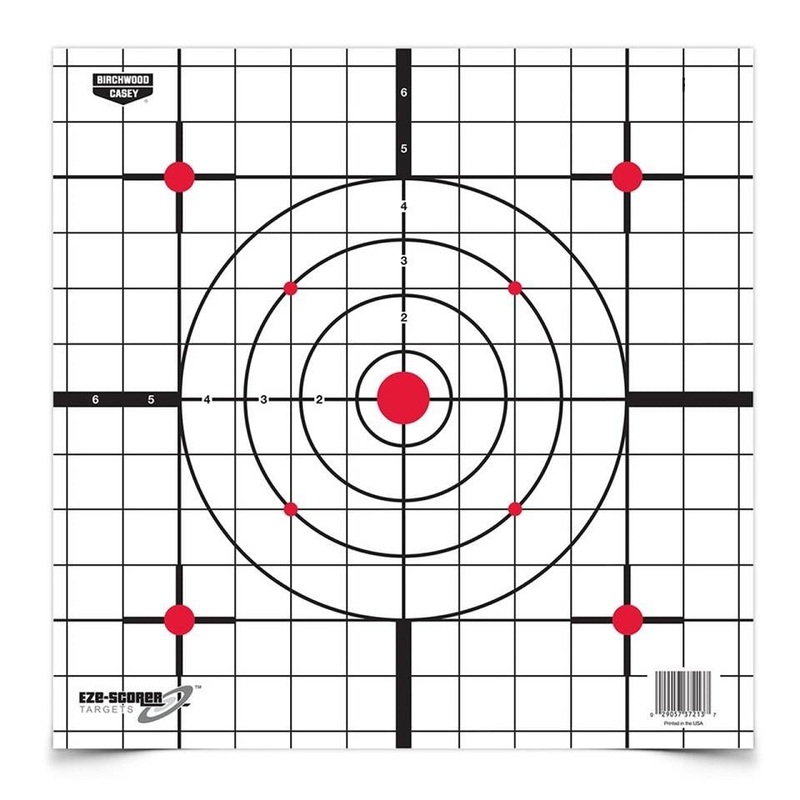 Eze-Scorer 12 Inch Sight-In Paper Target – 100 Pack