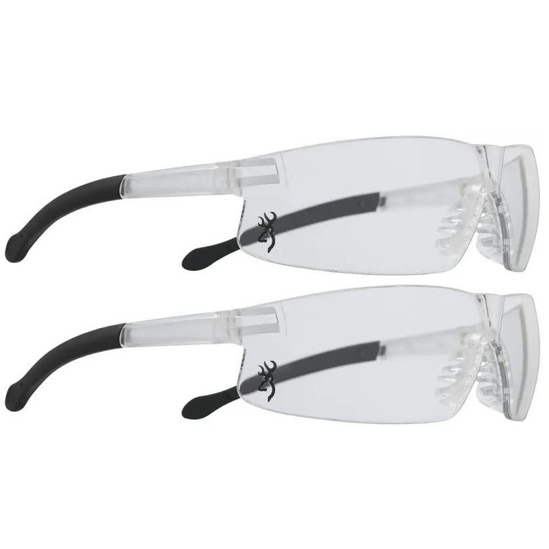 Shooters Flex Glasses Two Pack  Clear